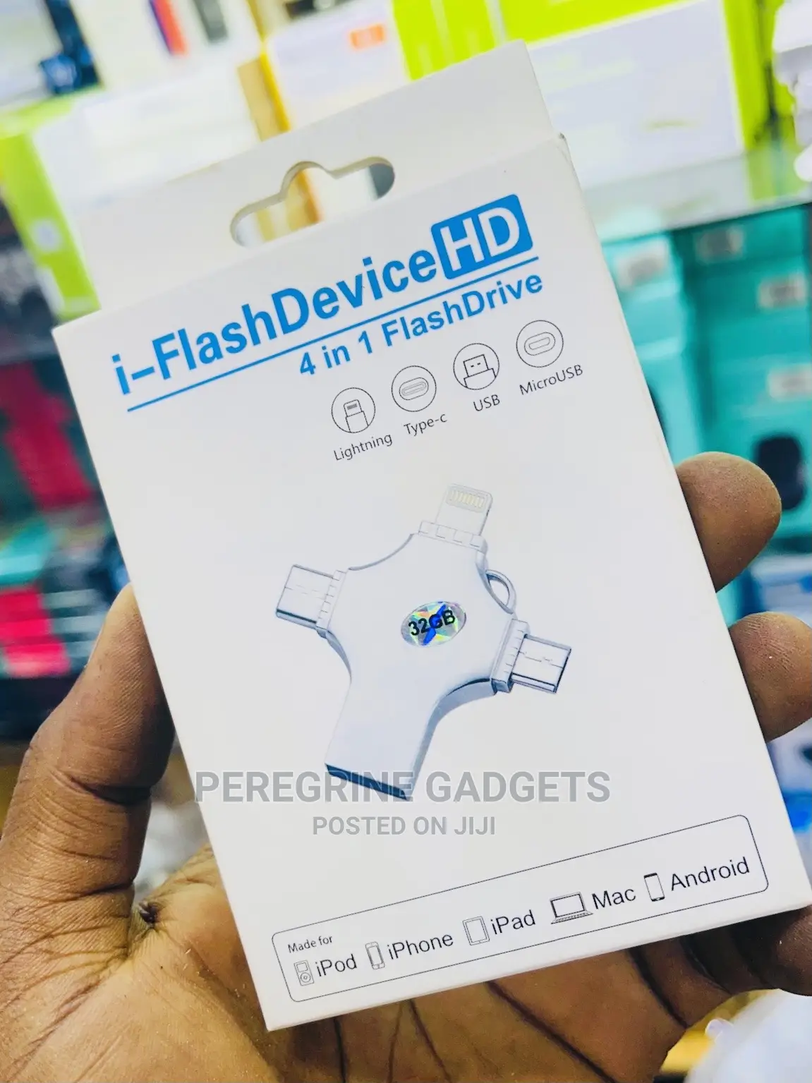4 in 1 Flash Drive for iPod,iPhone,iPads