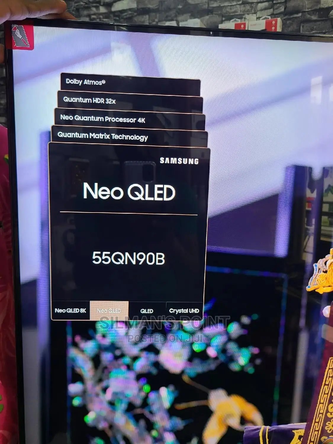 Samsung 55" Neo Qled Qn90b Uhd Tv