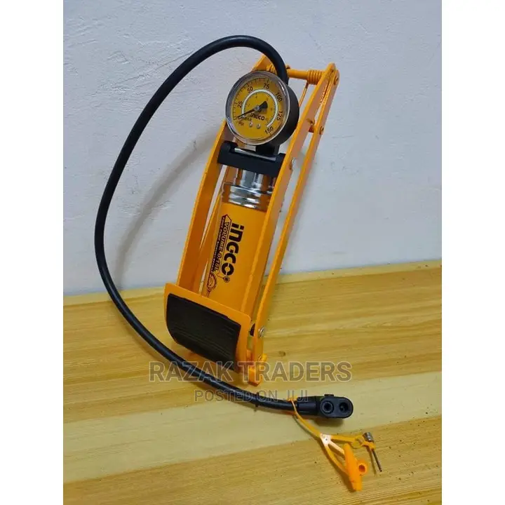 INGCO Tire Foot Pump Inflator 55 X 120mm