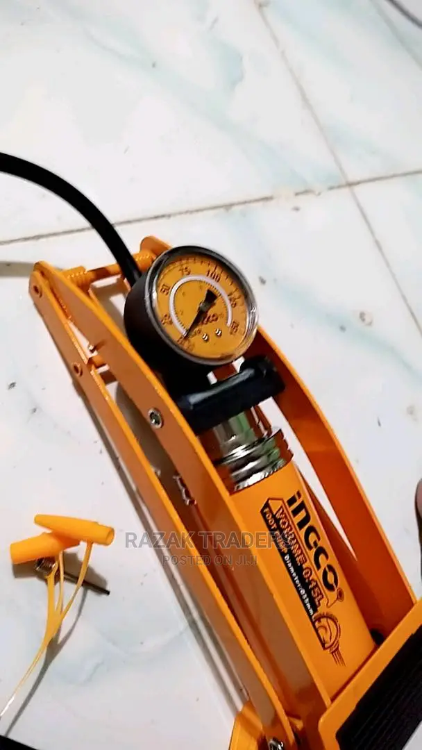 INGCO Tire Foot Pump Inflator 55 X 120mm