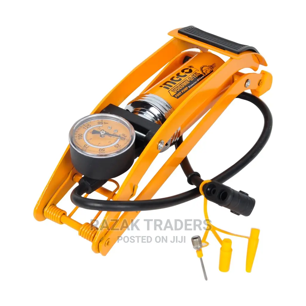 INGCO Tire Foot Pump Inflator 55 X 120mm