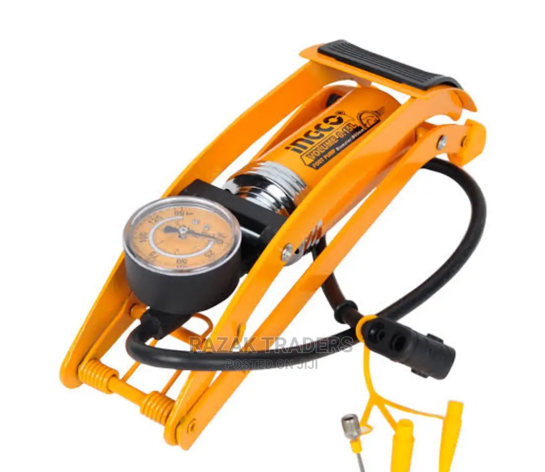 INGCO Tire Foot Pump Inflator 55 X 120mm