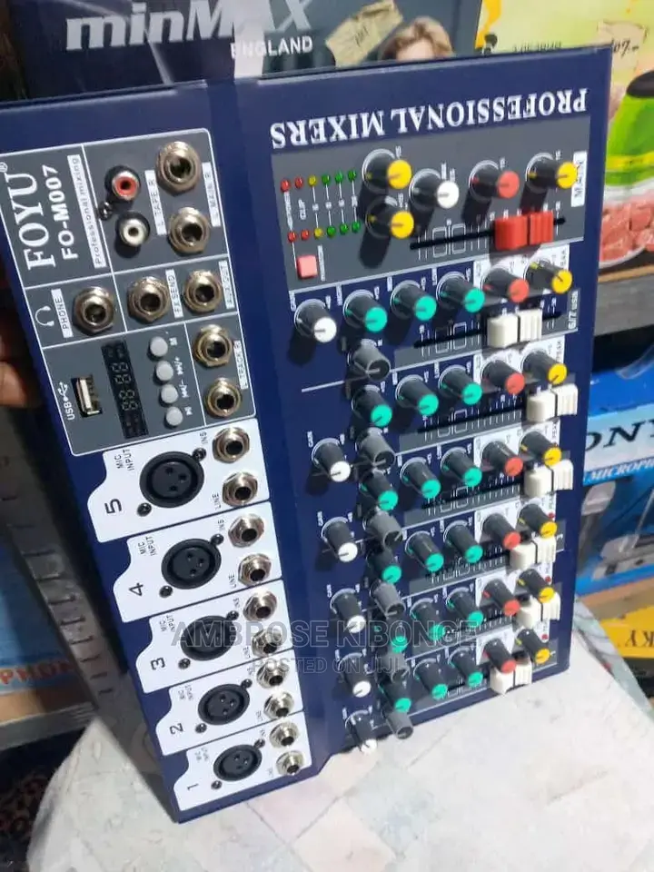 Bluetooth 7channels Fully Loaded Professional Sound Mixer