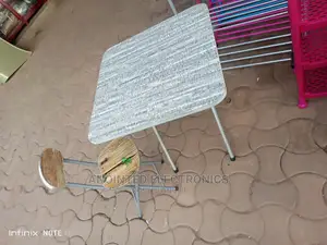 Foldable Table With a Chair