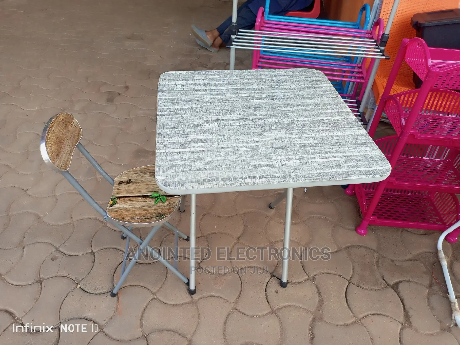 Reading Table With a Chair