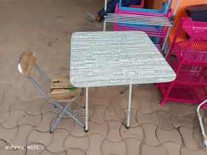 Reading Table With a Chair