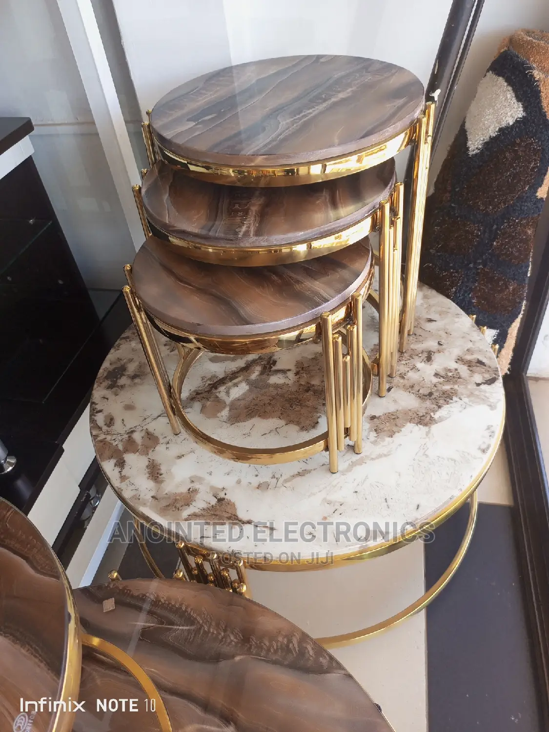 Marble Set of Coffee Table
