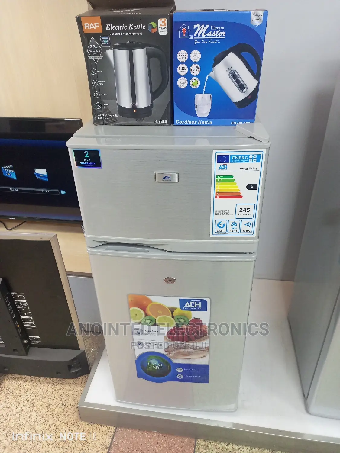 Adh Refrigerator 138L
