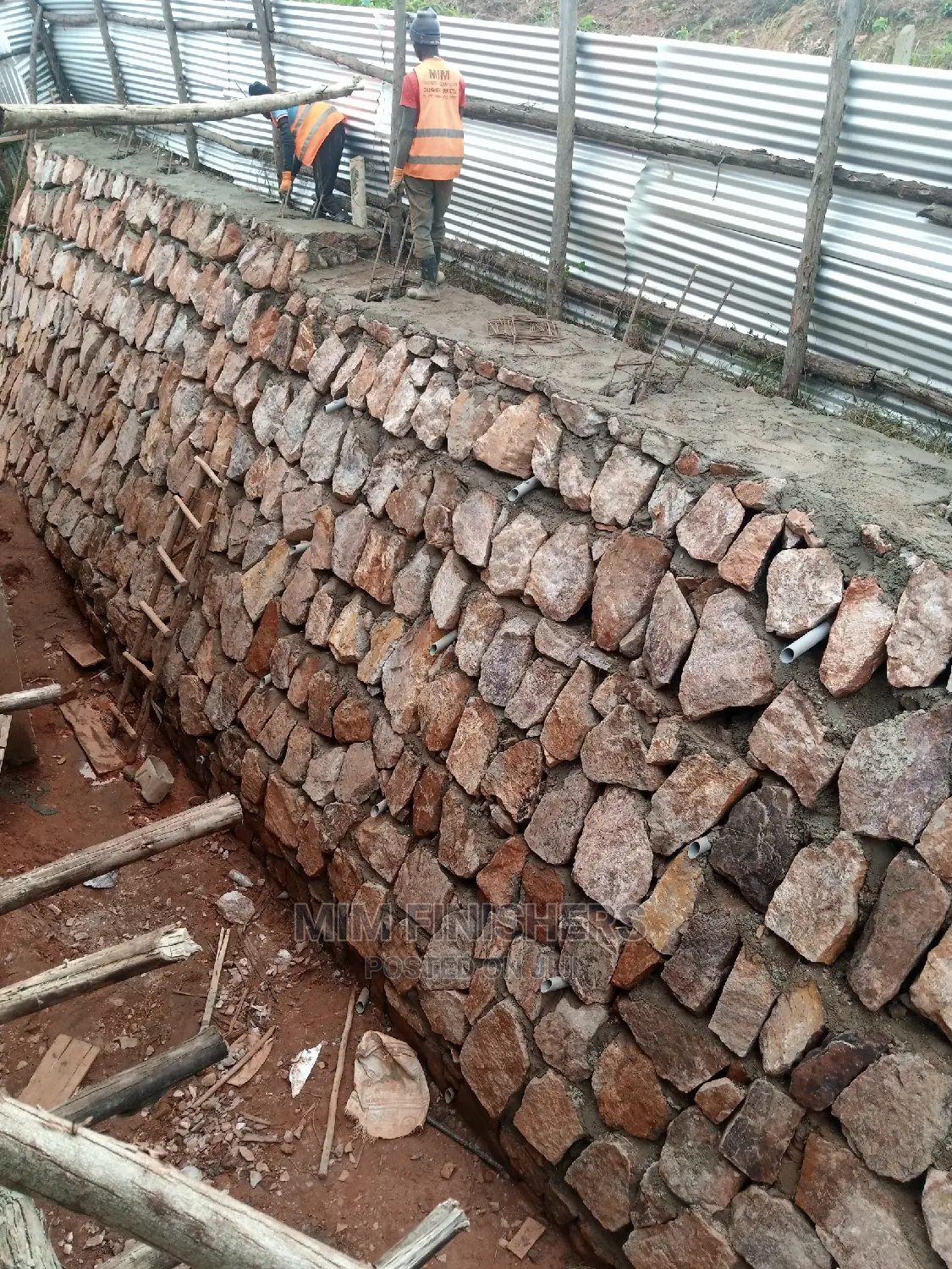 Retaining Wall 1 Is Done