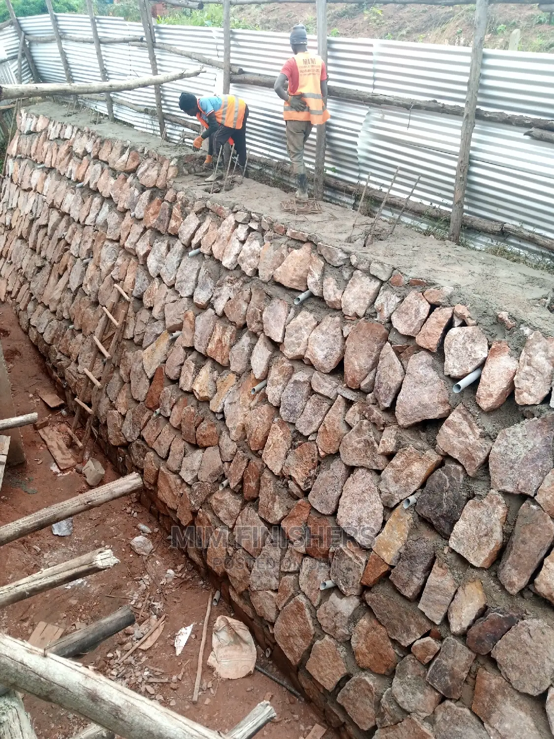 Retaining Wall 1 Is Done
