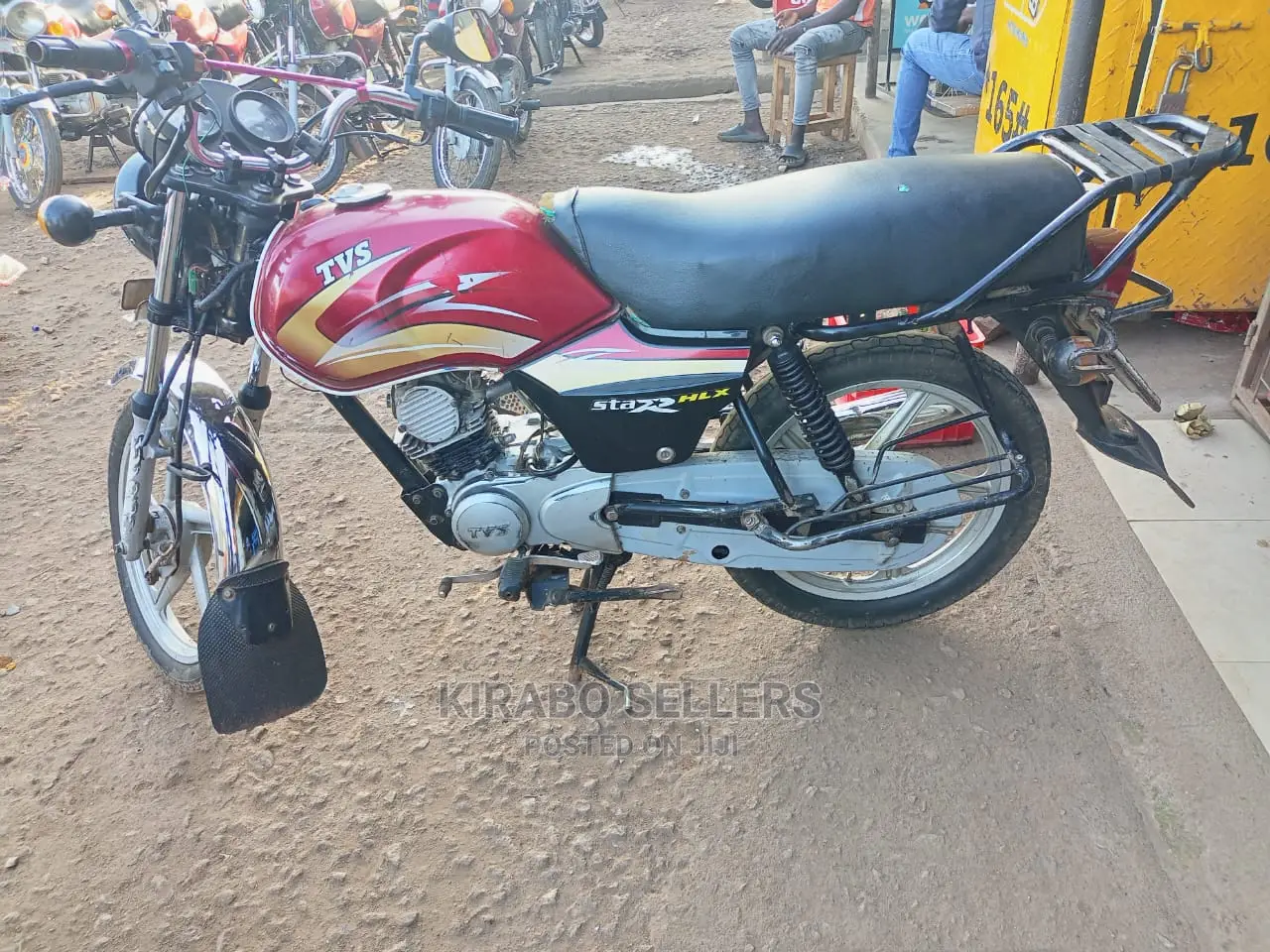 TVS HLX 125 2014 Purple