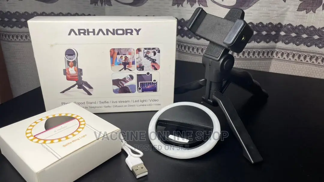 Phone Stand WTH Ring Light