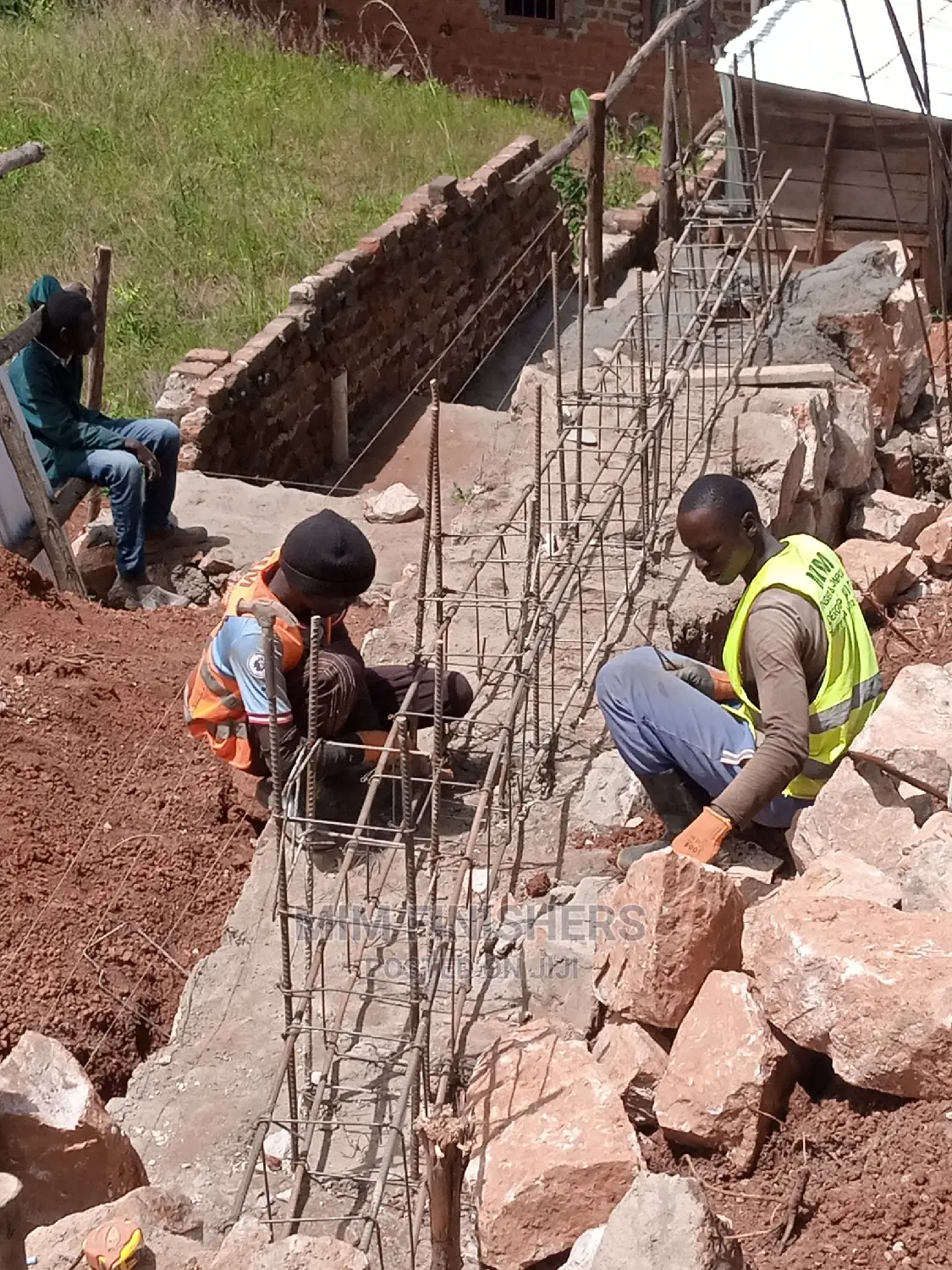 Perimeter Wall Foundation and Retaining of the Soil
