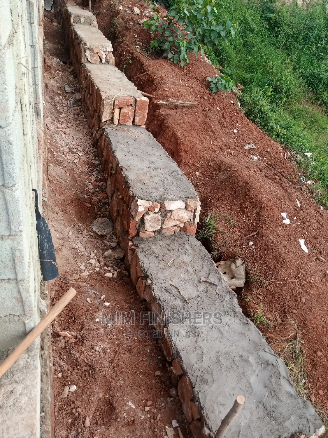Perimeter Wall Foundation and Retaining of the Soil