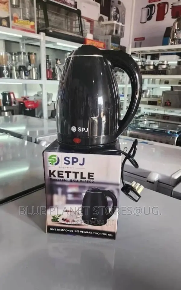 SPJ 1.8L Electric Percolator/Kettle \\ 1800w \\ EKU-BL1802
