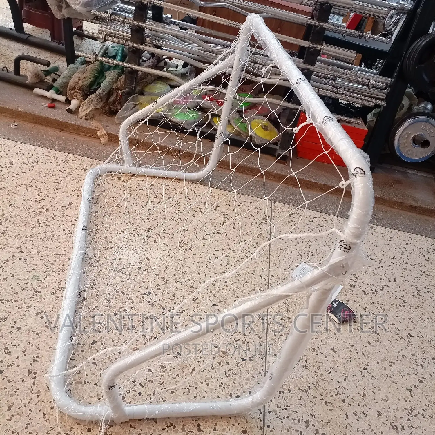 Goal Post Net Stand Original Materials