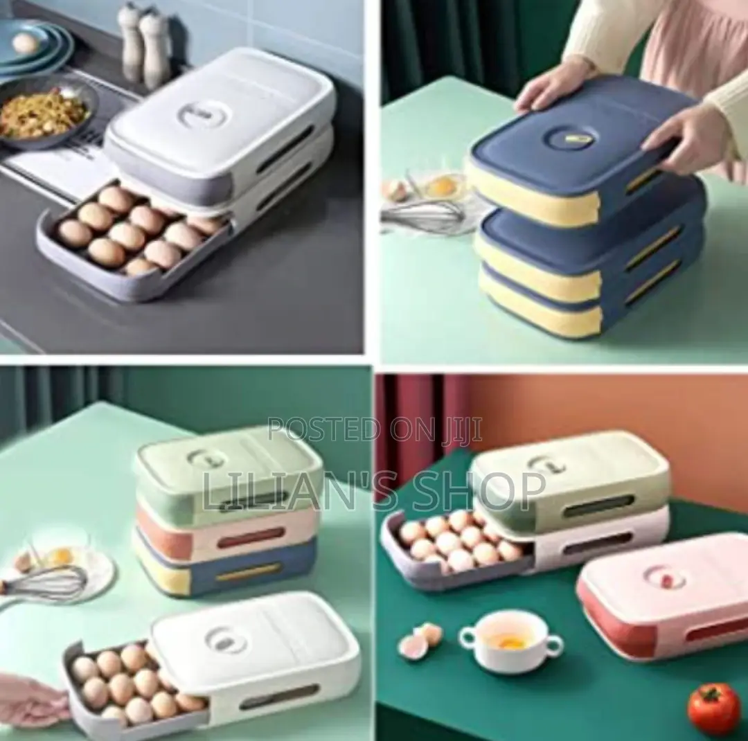 Drawer Design Egg Storage Organizer