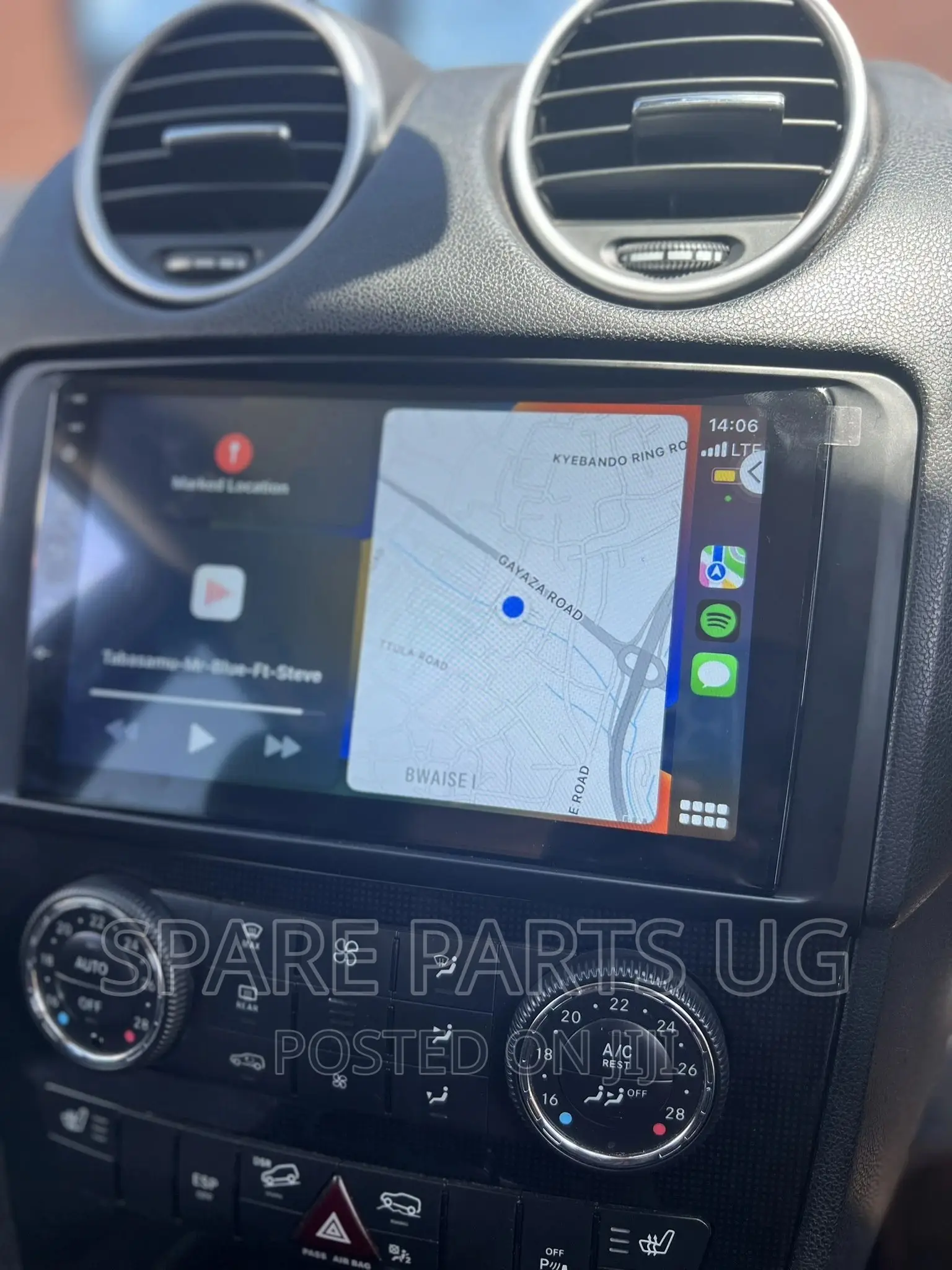 Mercedes Benz ML Apple Carplay Radio