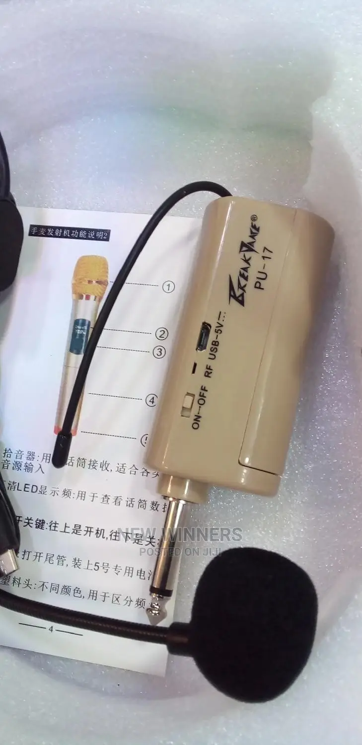Professional Headset Wireless Microphone
