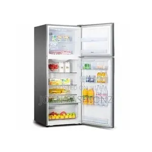 Hisense Top Freezer Double Door Refrigerator 160L Silver