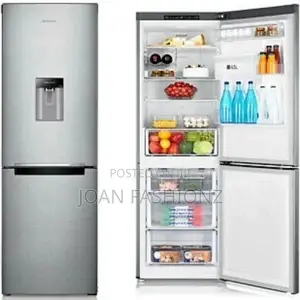 Hisense 341L Double Door Bottom Mounted Dispenser Refrigerat