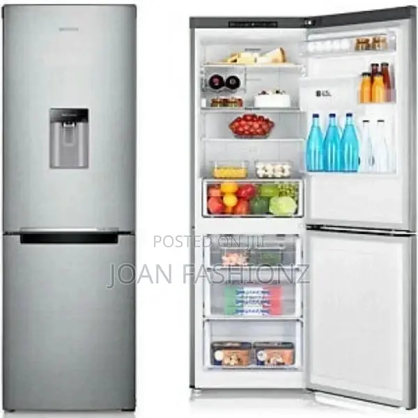 Hisense 341L Double Door Bottom Mounted Dispenser Refrigerat