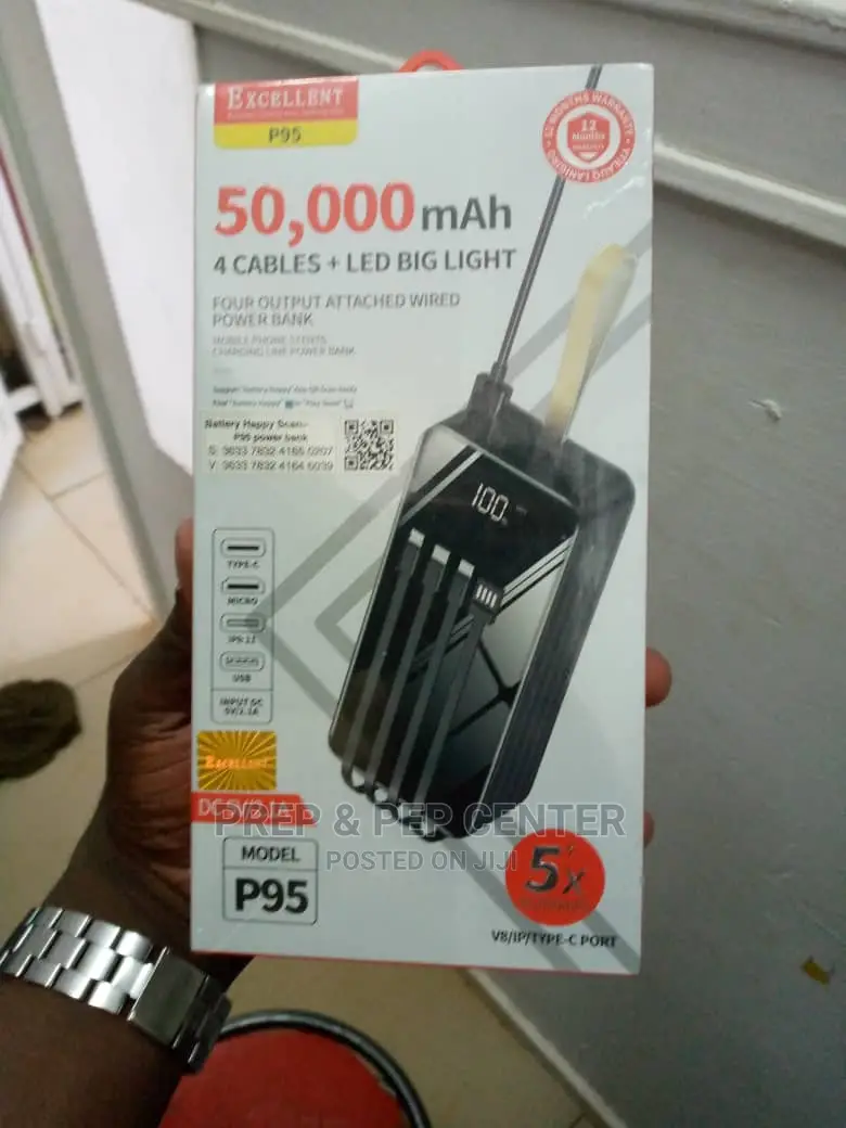 EXCELLENT POWER BANK 50,000mah - The Best in the Market
