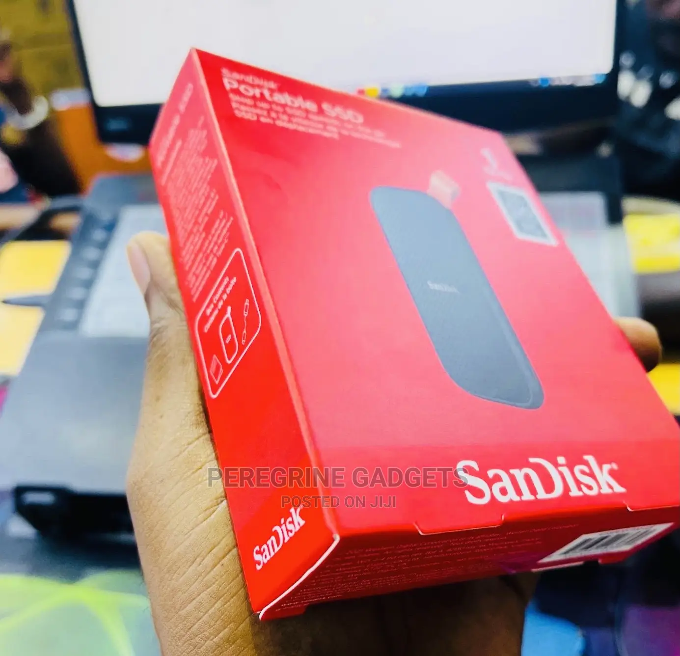 Sandisk 1tb/to Portable Solid State Drive (Ssd)