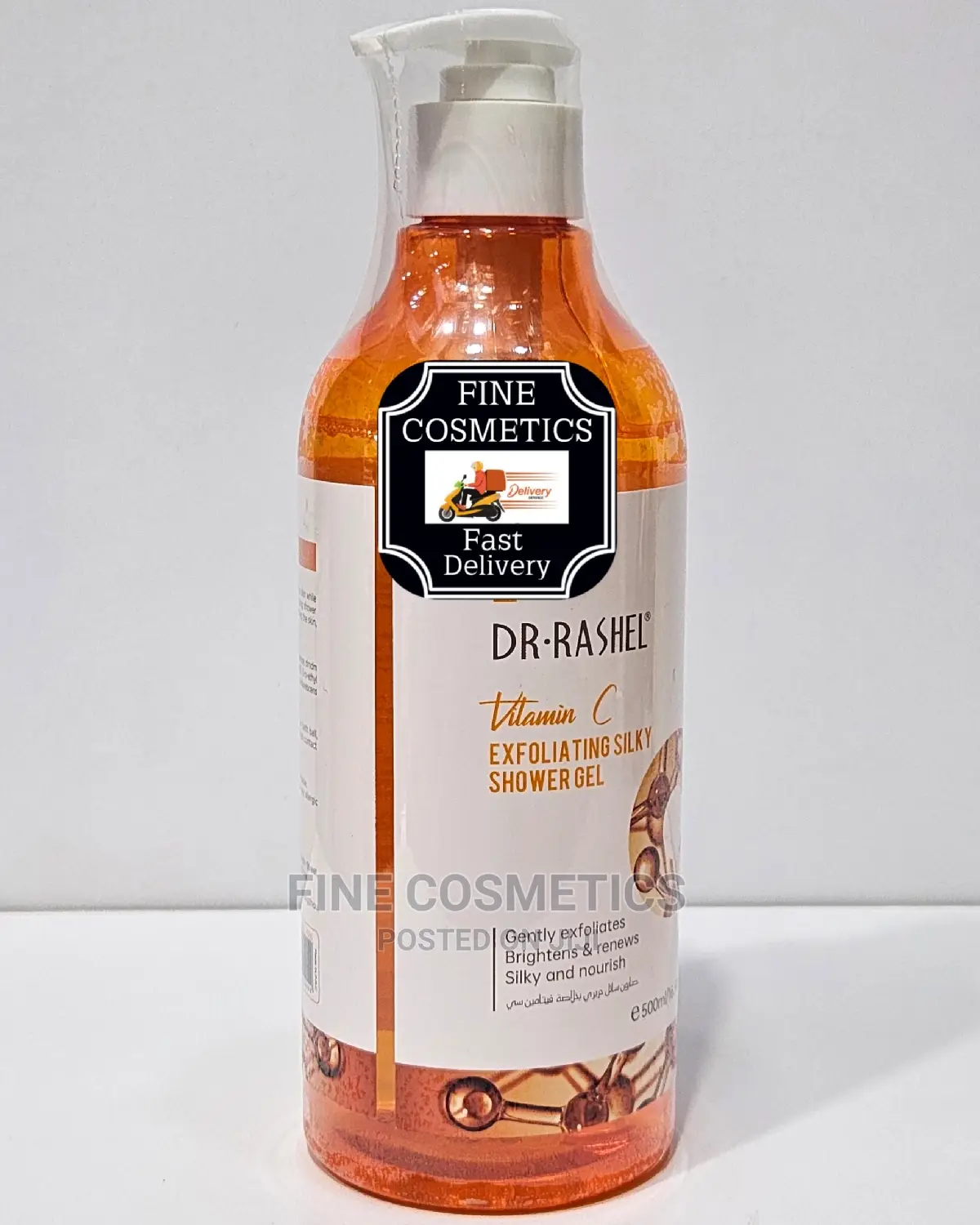 Dr Rashel Vitamin C Exfoliating+Brightening Silky Shower Gel