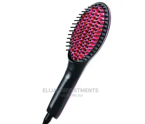 Straight Ceramic Hair Straightener Device