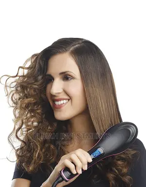 Straight Ceramic Hair Straightener Device