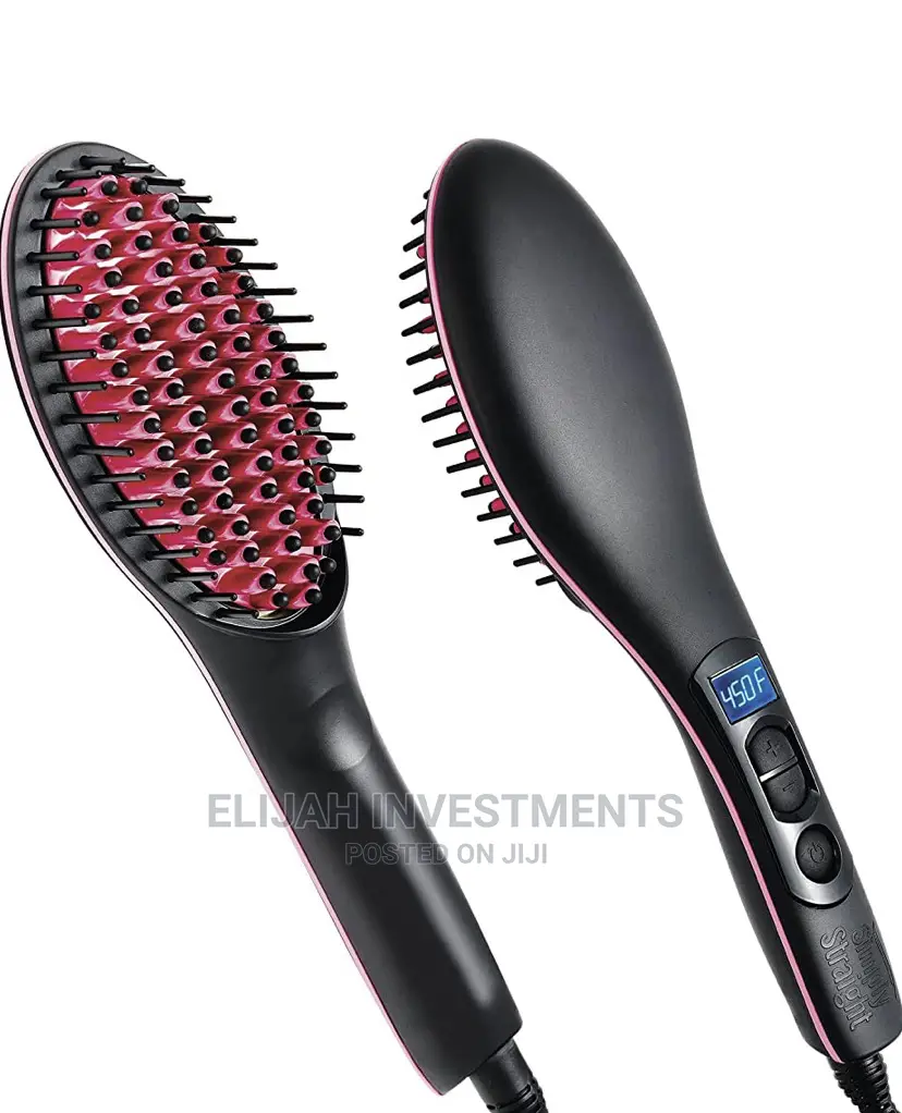 Straight Ceramic Hair Straightener Device