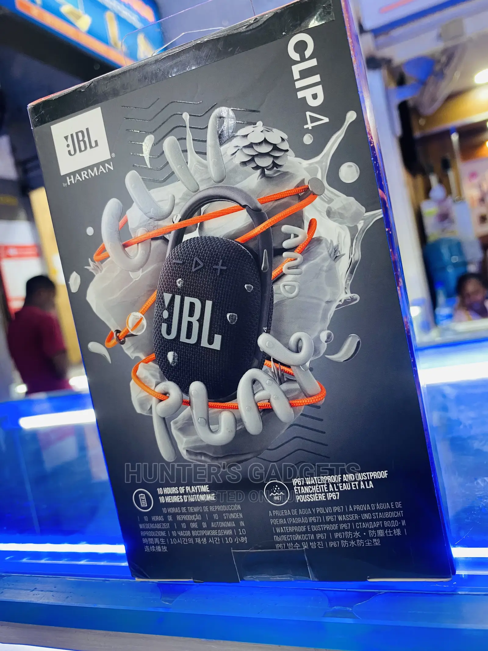 JBL Bluetooth Rechargeable Portable Speaker Clip 4