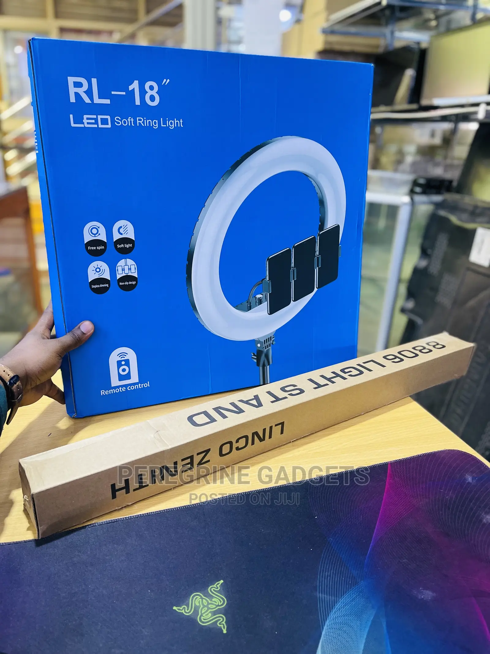 Rl-18 LED Phone Remote Soft Ring Light