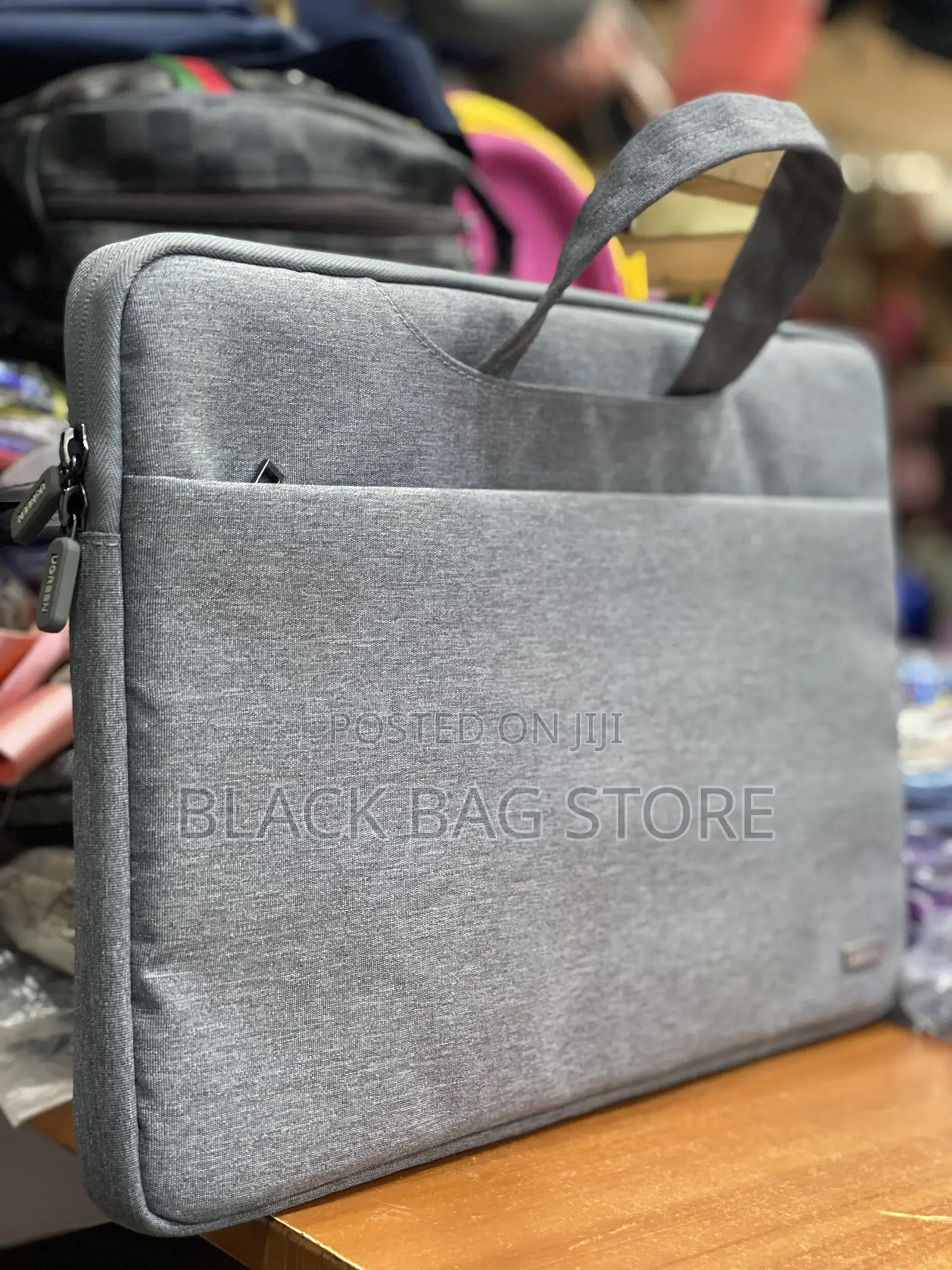 Portable Laptop Bag -Gray