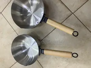Heavy Deep Stainless Steel Frying Pans