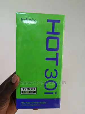 New Infinix Hot 30i 128 GB Black