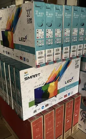 Smart Plus 32 Inches Digital Free 2 Air Frameless TVS