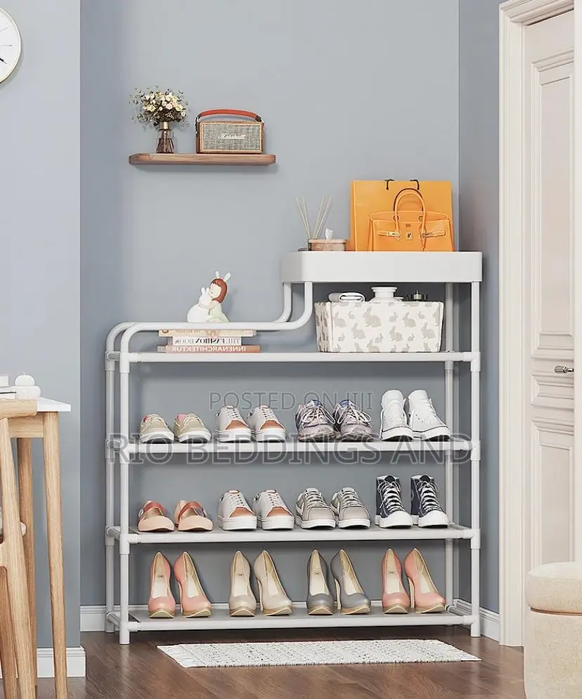 Shoe Rack With Four Layers and Strong Box