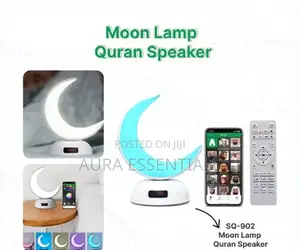 Colorful Moon Lamp Quran Speaker