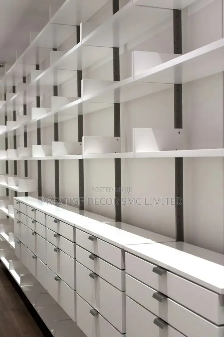 Gigantic Elegant Supermarket Shelves