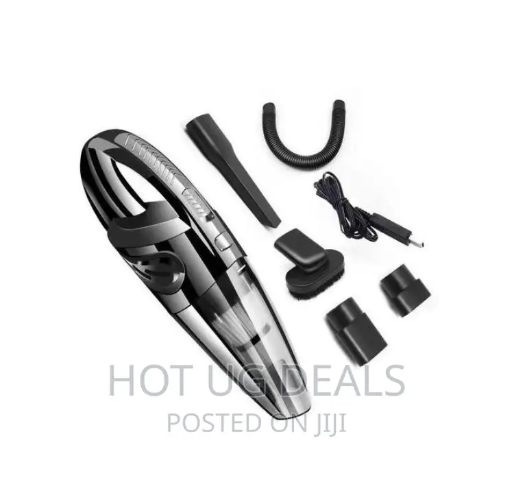 Car Vacuum Cleaner + Tire Inflator - Black