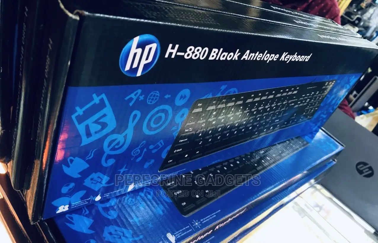 HP H-880 Antelope Wired Key Board -Black