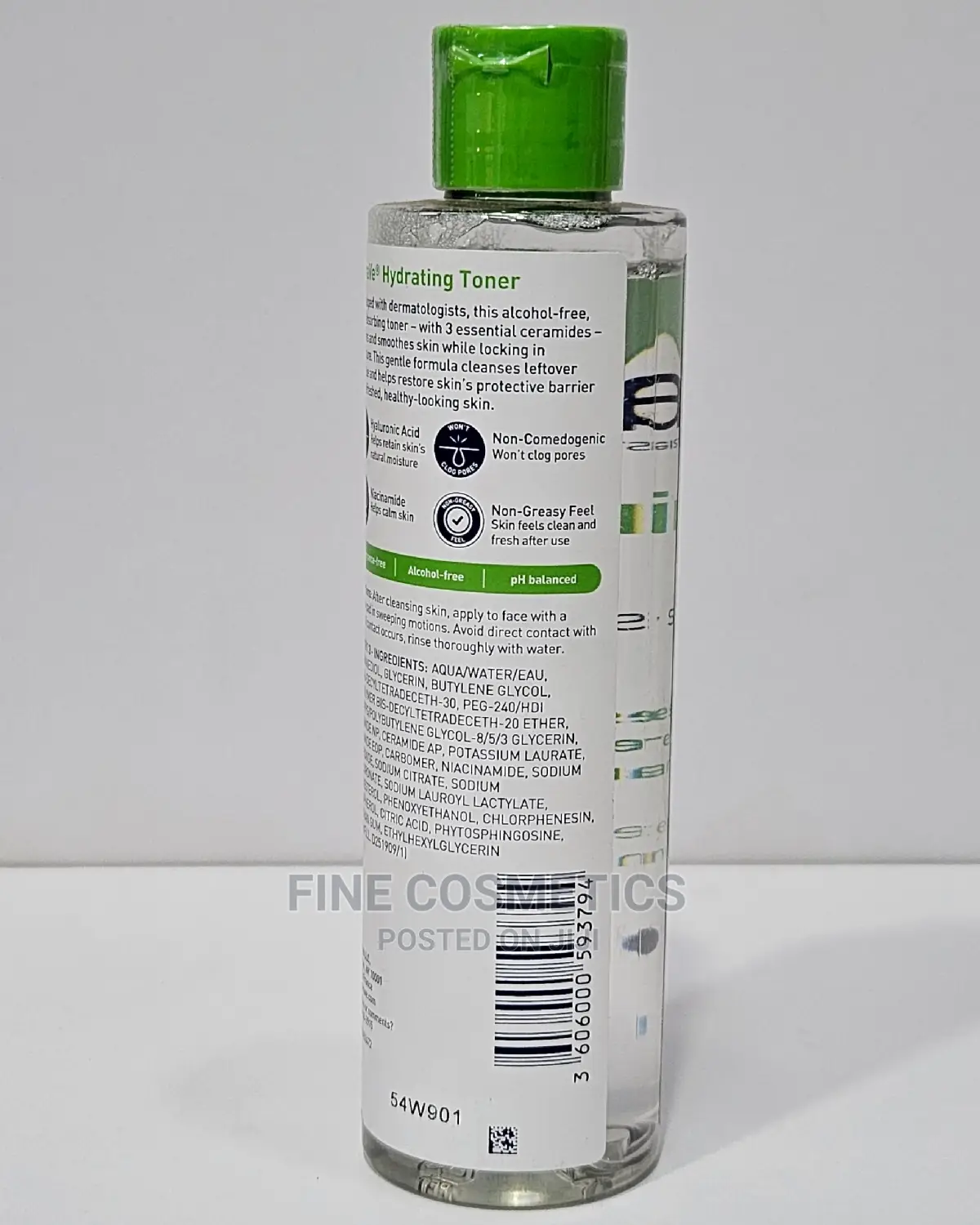 Original Cerave Toner Alcohol Free Hydrating Toner 200ml