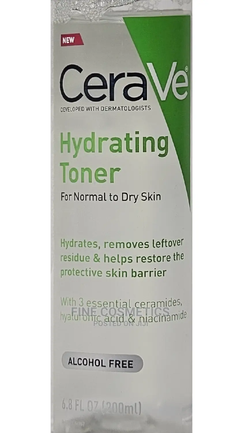 Original Cerave Toner Alcohol Free Hydrating Toner 200ml