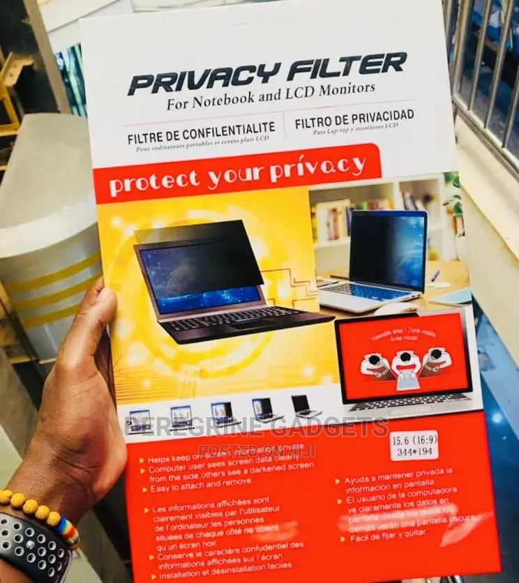 Computer Privacy Filter for LCD Monitors and Notebooks