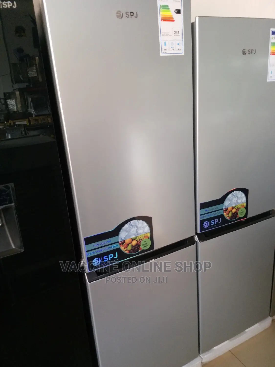SPJ Double Door Fridge 340L