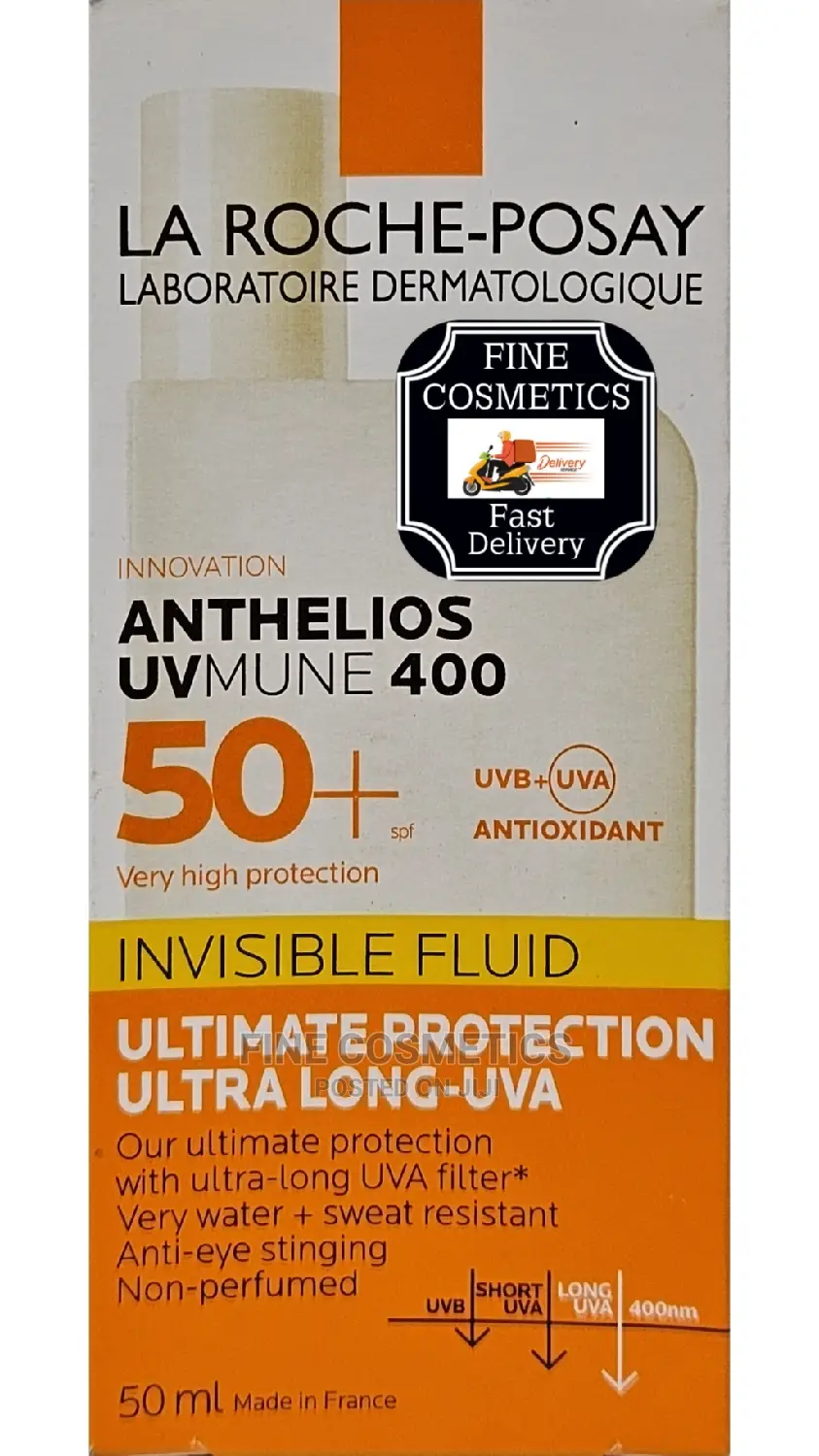 La Roche-Posay Ultra-Light Face Sunscreen SPF 50 Sunblock