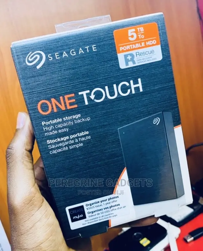 Seagate Portable HDD One Touch Storage 5tb