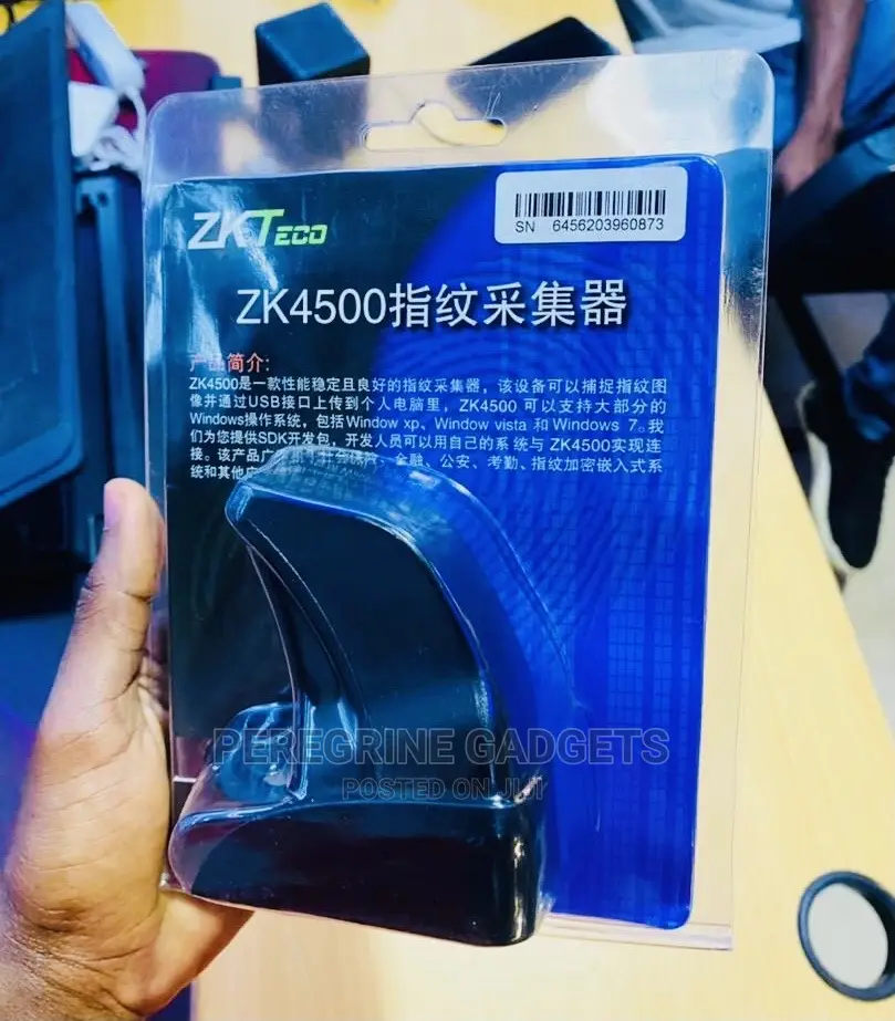 Zk4500 Original Zkteco Fingerprint Scanner